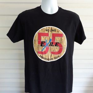 No Limit 55 Exile Band Anniversary Tour Black T-Shirt